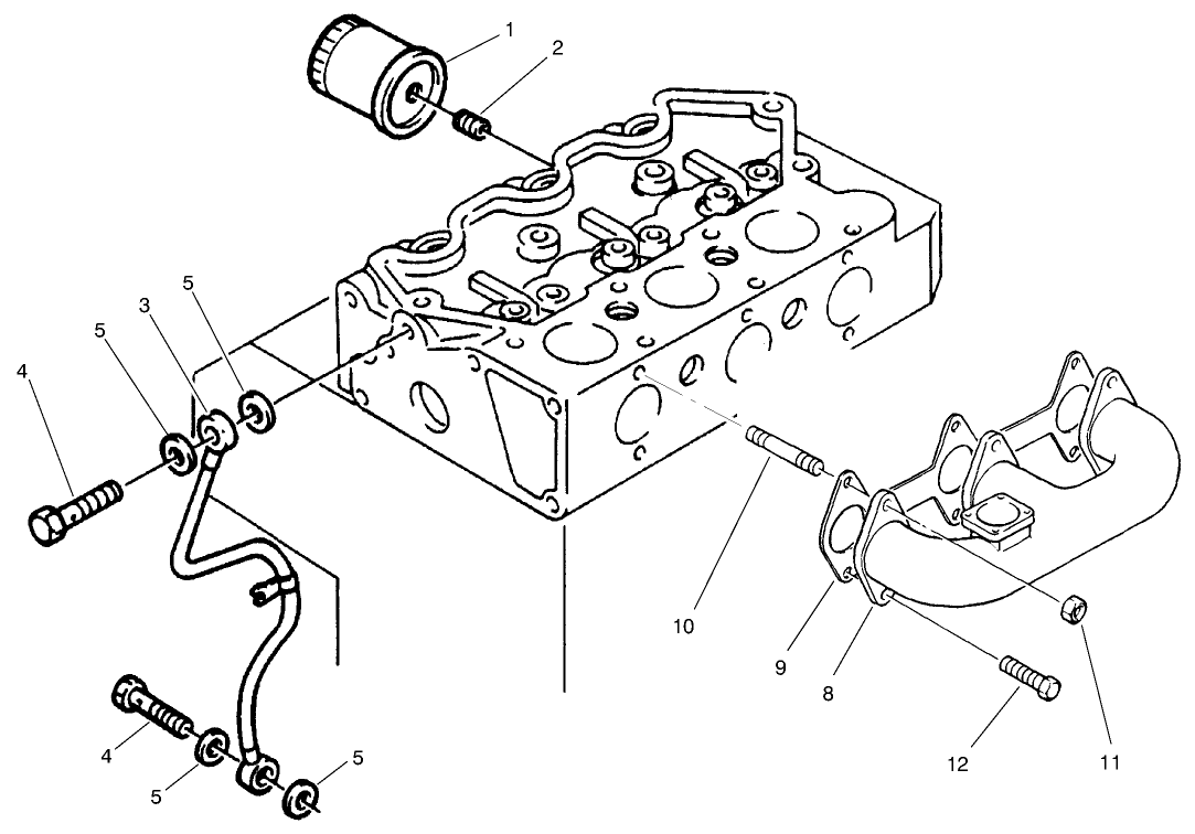 Oil Filter & Exhaust Manifold Assemblies