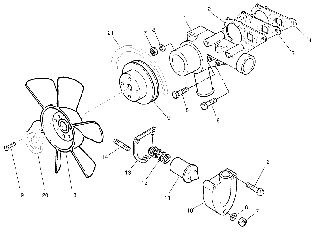 Water Pump Assembly