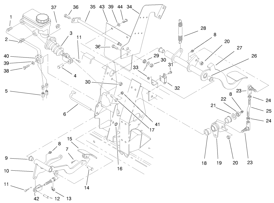 Brake & Accelerator Pedal Assembly