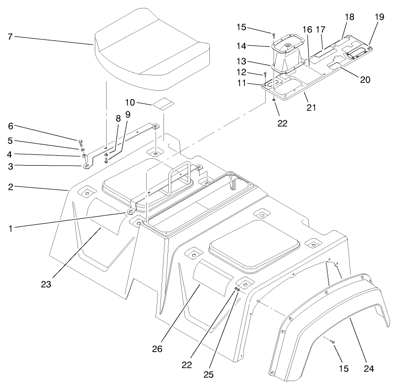 Seat Base Assembly
