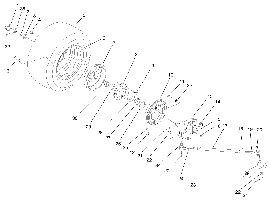 Front Wheel Assembly