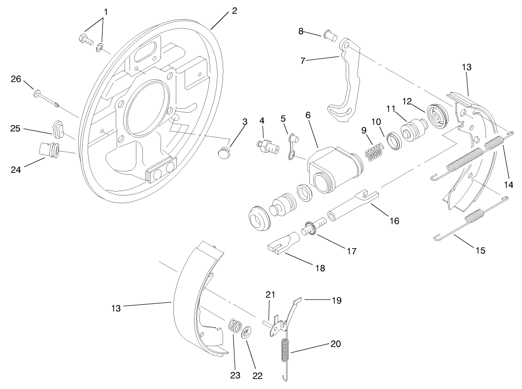 Front Brake Assembly