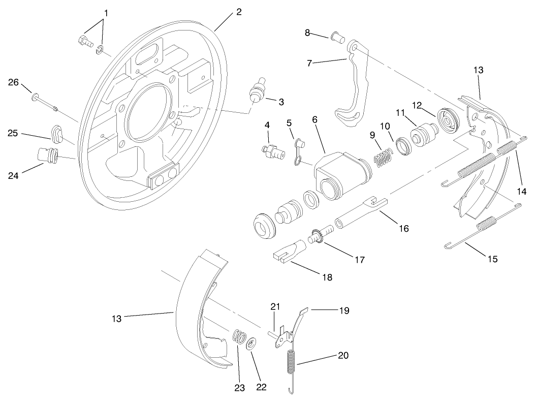 Rear Brake Assembly