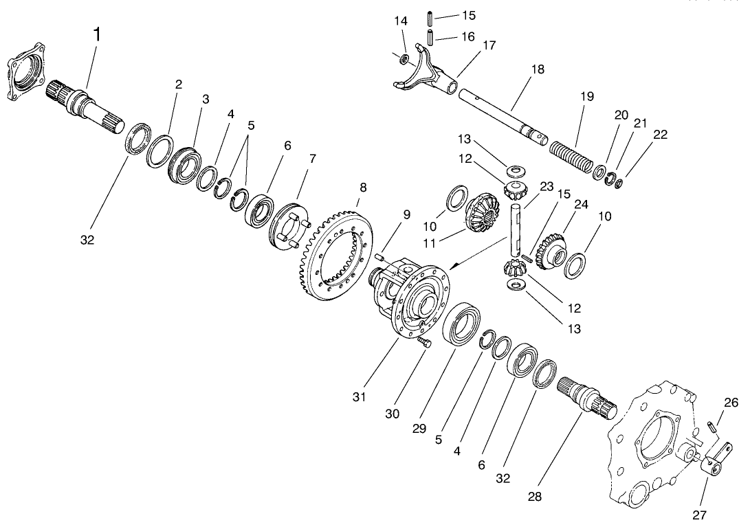 Differential Gear Assembly