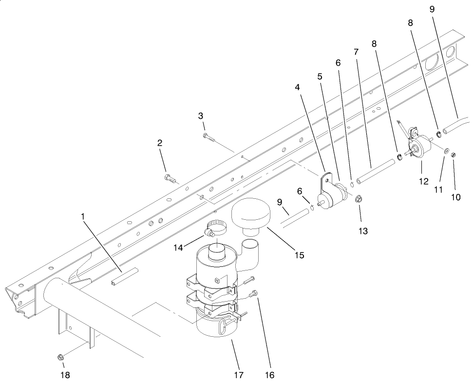 Air Cleaner & Fuel Supply Assembly