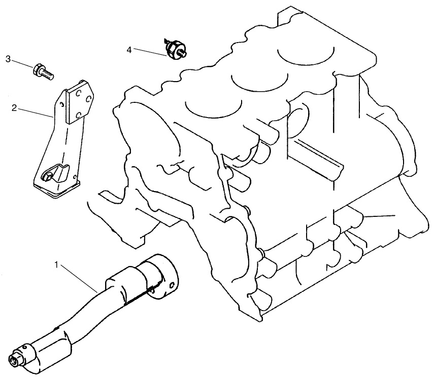 Balancer & Oil Pressure Switch & Engine Mount