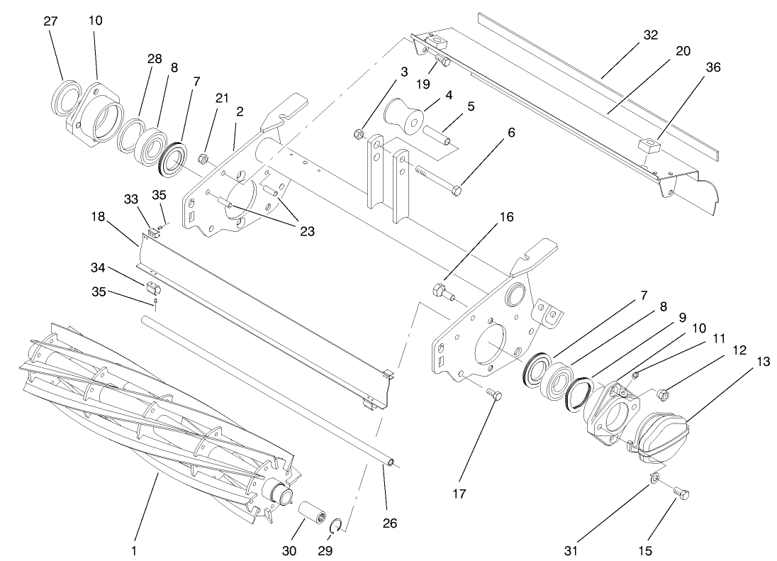 Reel & Shields Assembly