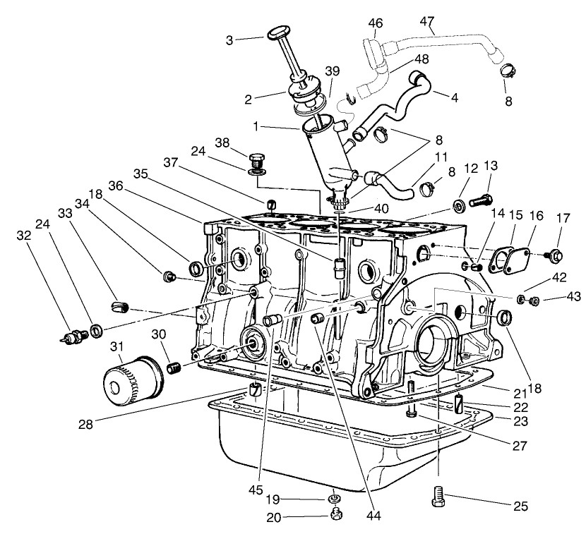 Crankcase Assembly