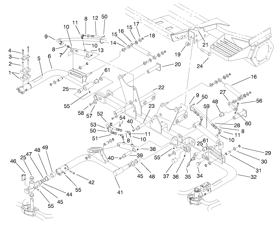 Front Lift Arms Assembly