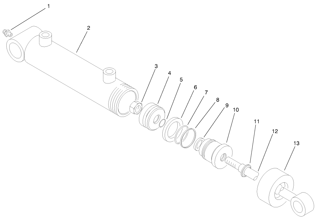 Hydraulic Cylinder No. 93-7555