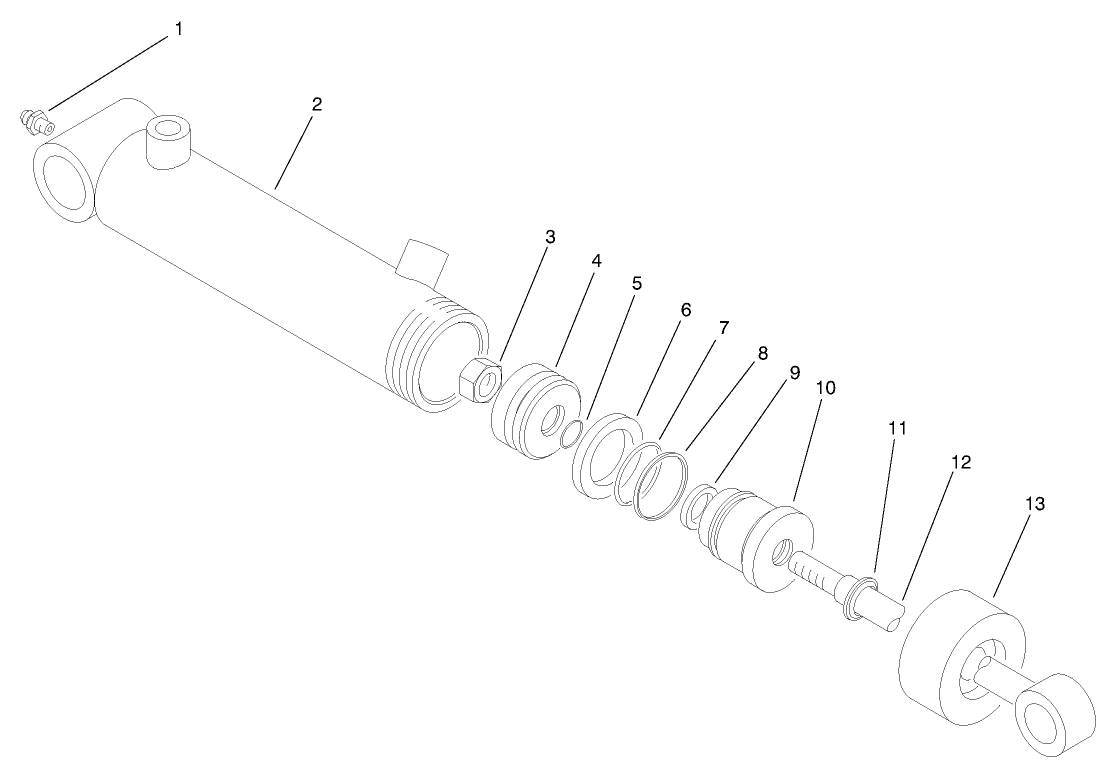 Hydraulic Sylinder No. 93-7551
