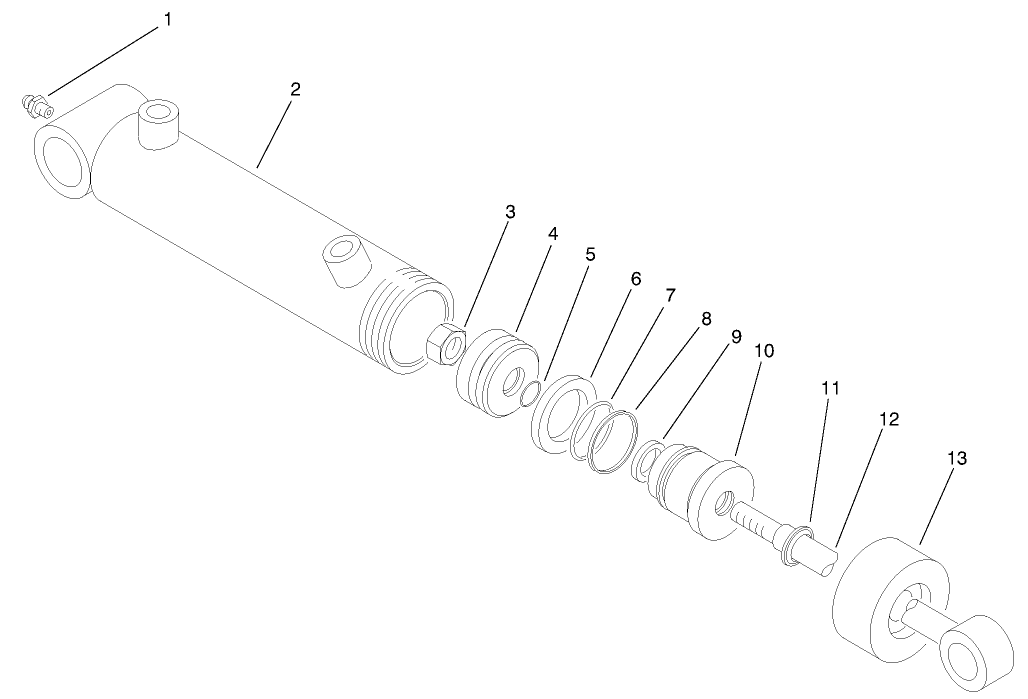 Hydraulic Cylinder No. 93-2650