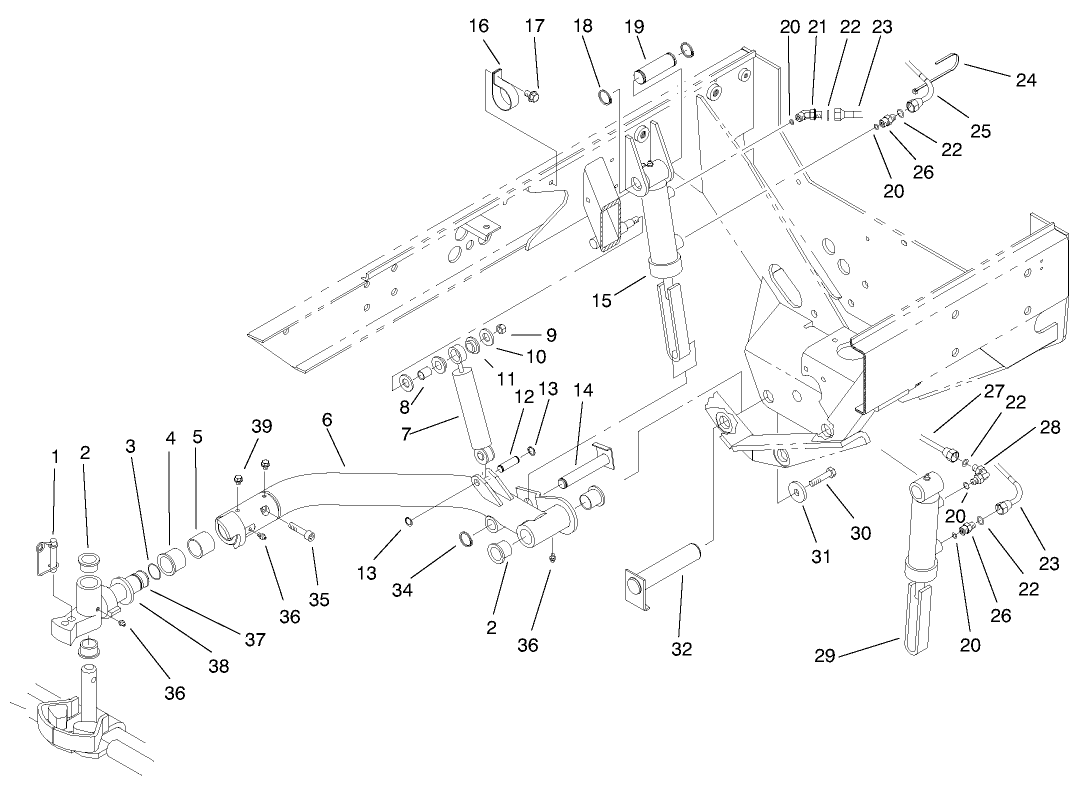 Rear Lift Arm Assembly