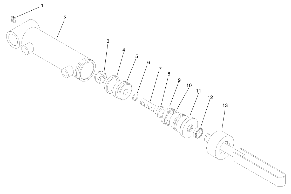 Hydraulic Cylinder No. 92-7421