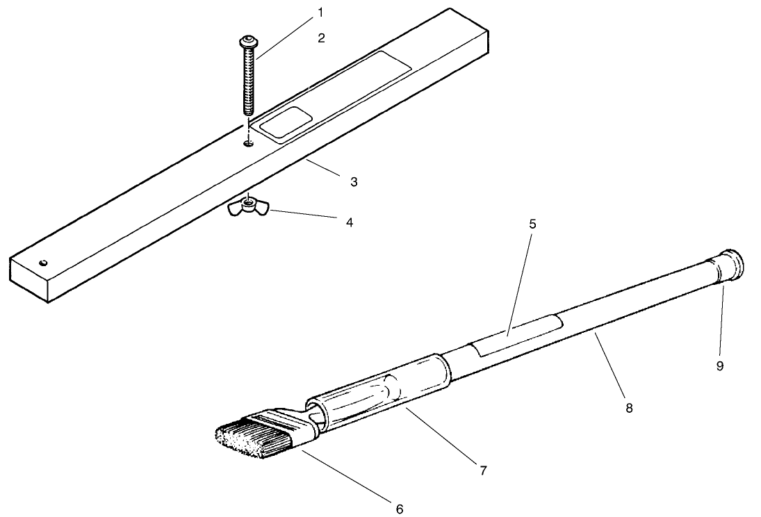 Gauge Bar & Backlapping Brush Assemblies