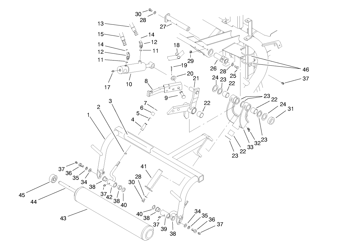 Pull Fram Assembly Rear