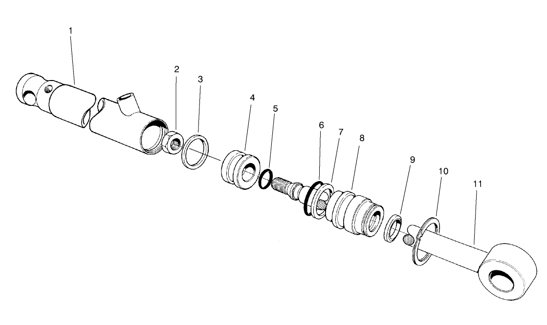 Hydraulic Cylinder No. 83-7230