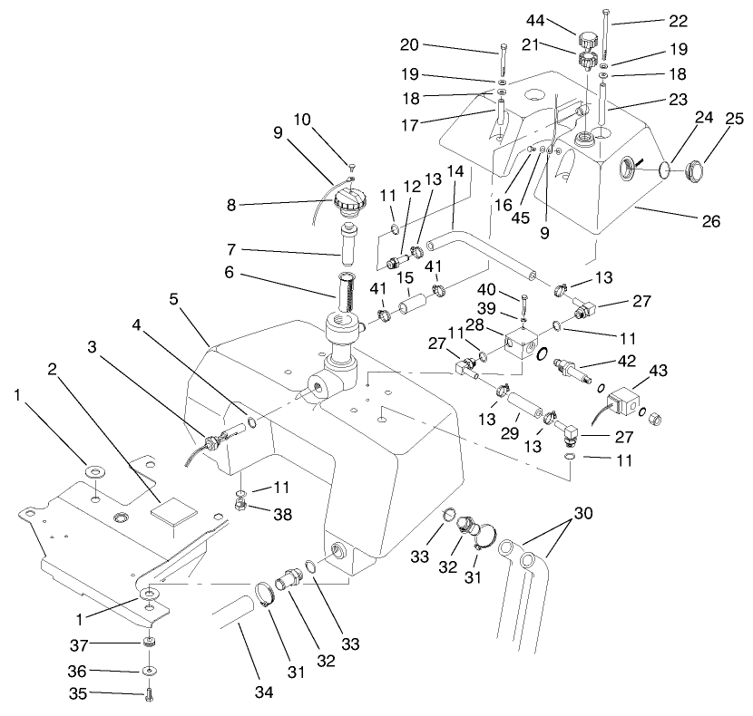Hydraulic Reservoir Assembly