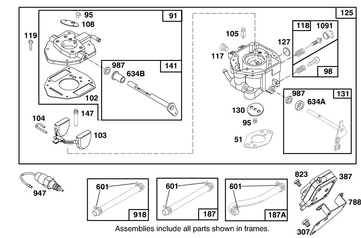 Engine Briggs & Stratton Model 303447-1179-A1