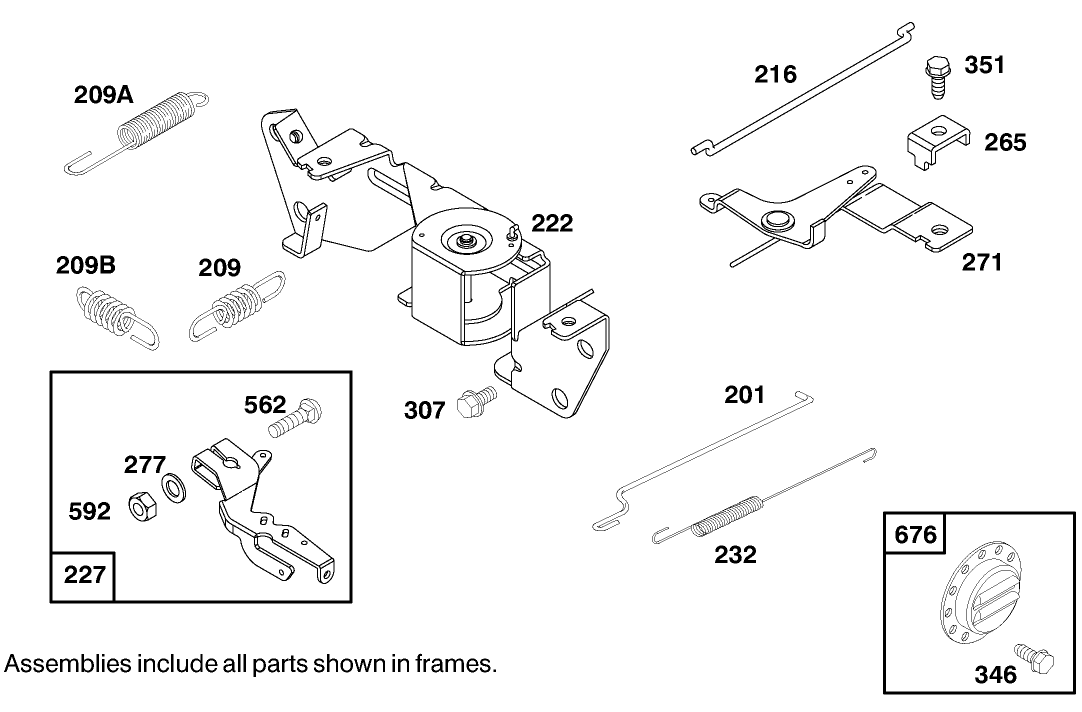 Engine Briggs & Stratton Model 303447-1179-A1