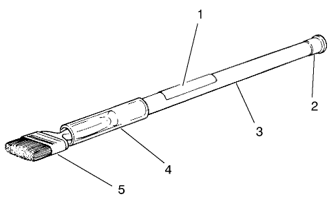 Backlapping Brush Assembly No. 29-9100