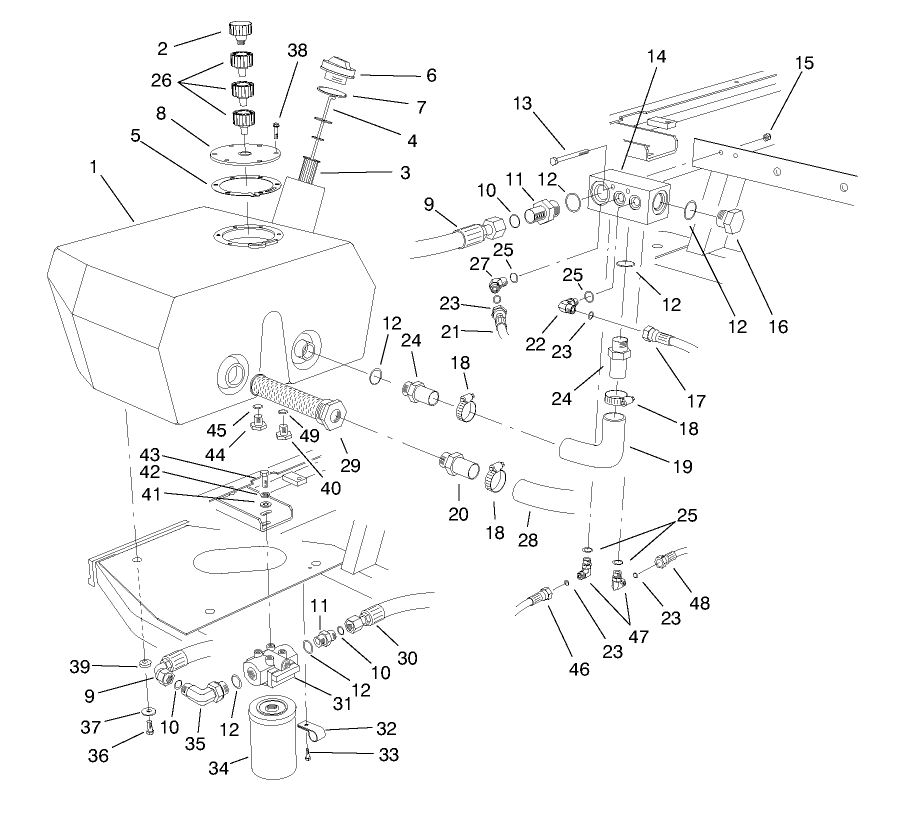 Hydraulic Reservoir Assembly