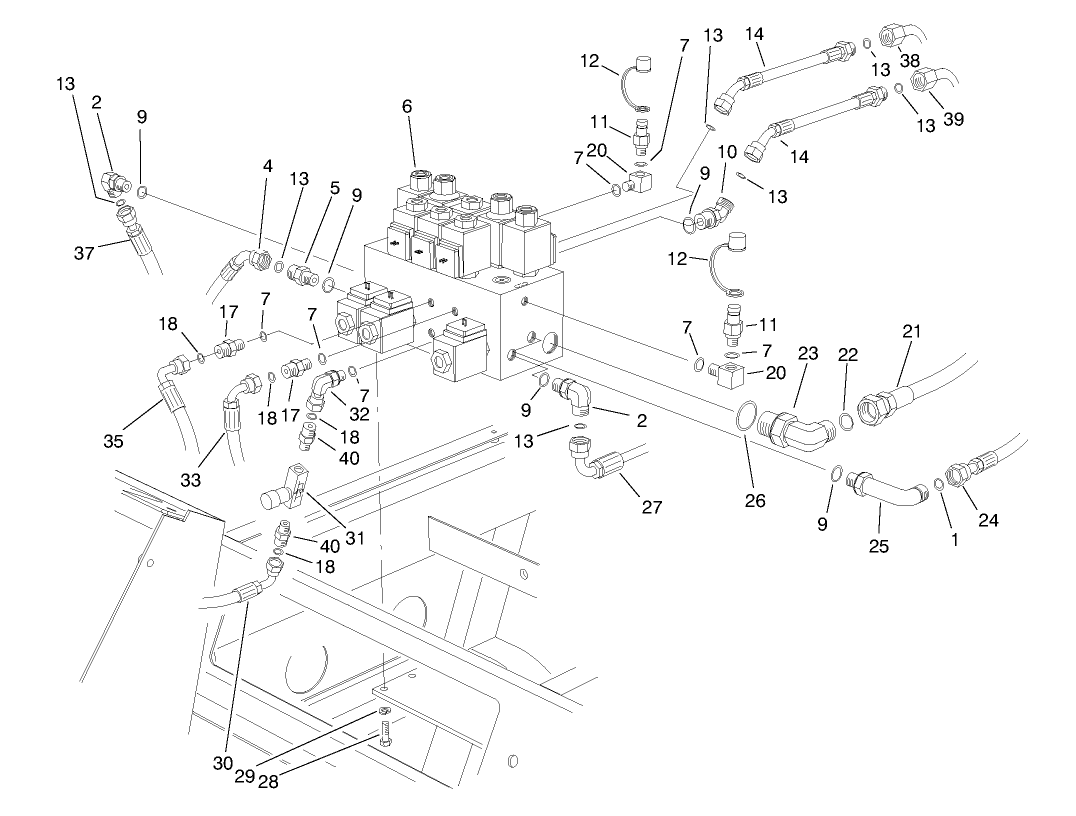 Hydraulic Control Manifold Assembly