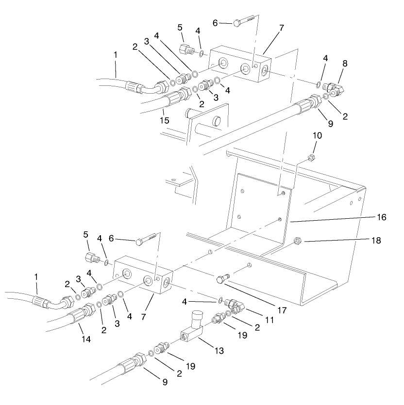 Rear Hydraulic Manifolds