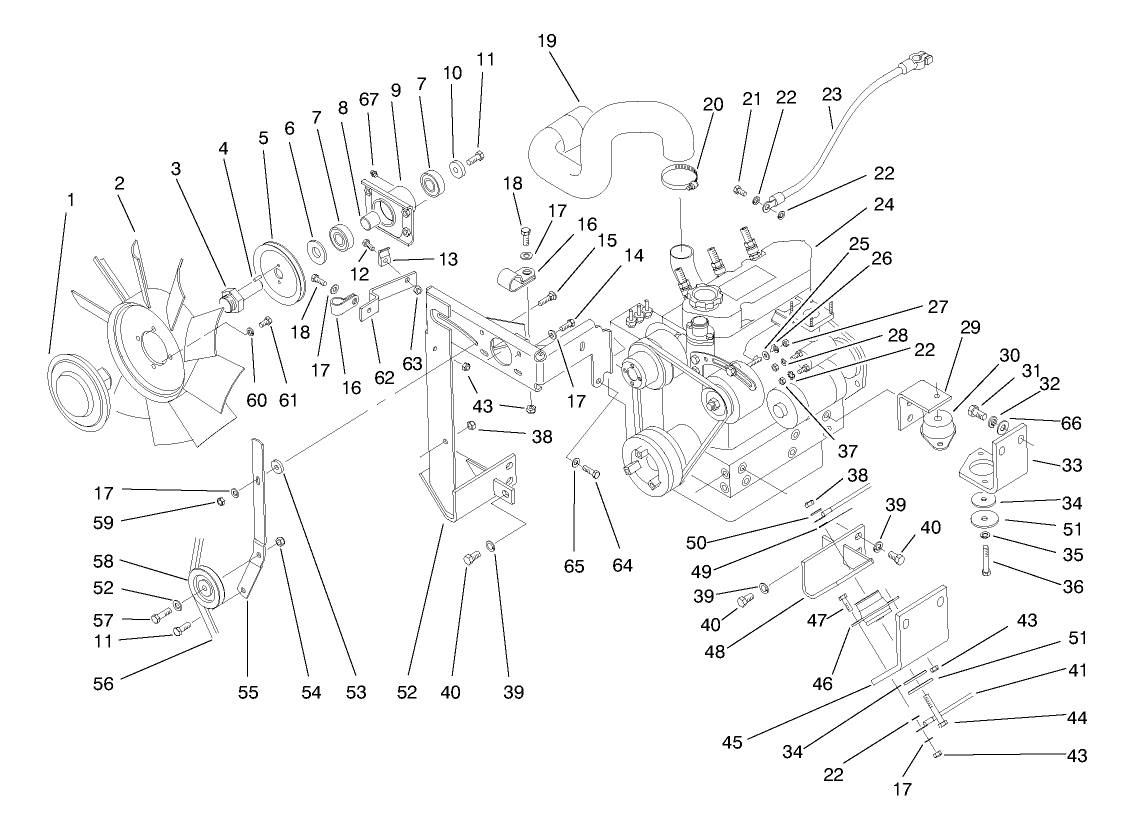 Engine Installation Assembly