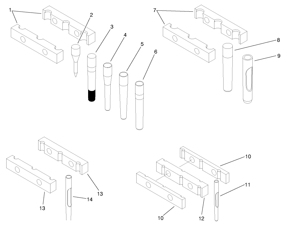 Tine Block & Tine Selection