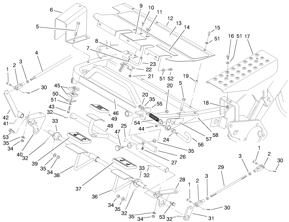 Control Pedal Assembly
