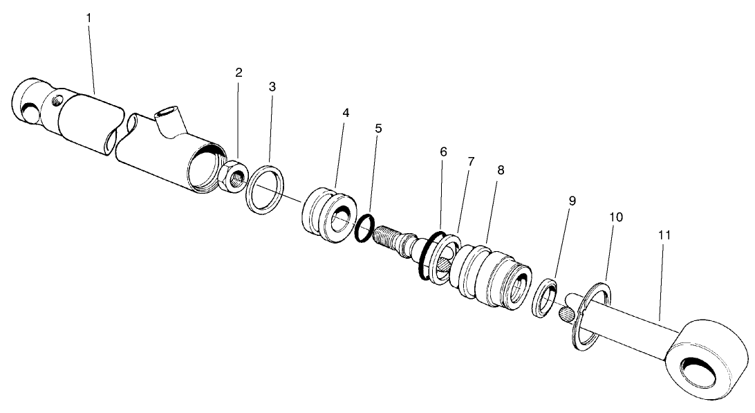 Hydraulic Cylinder No. 83-7230