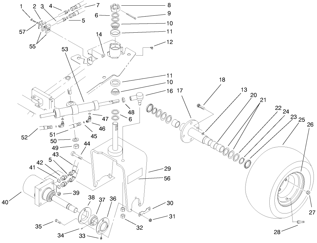 Rear Wheel Assembly