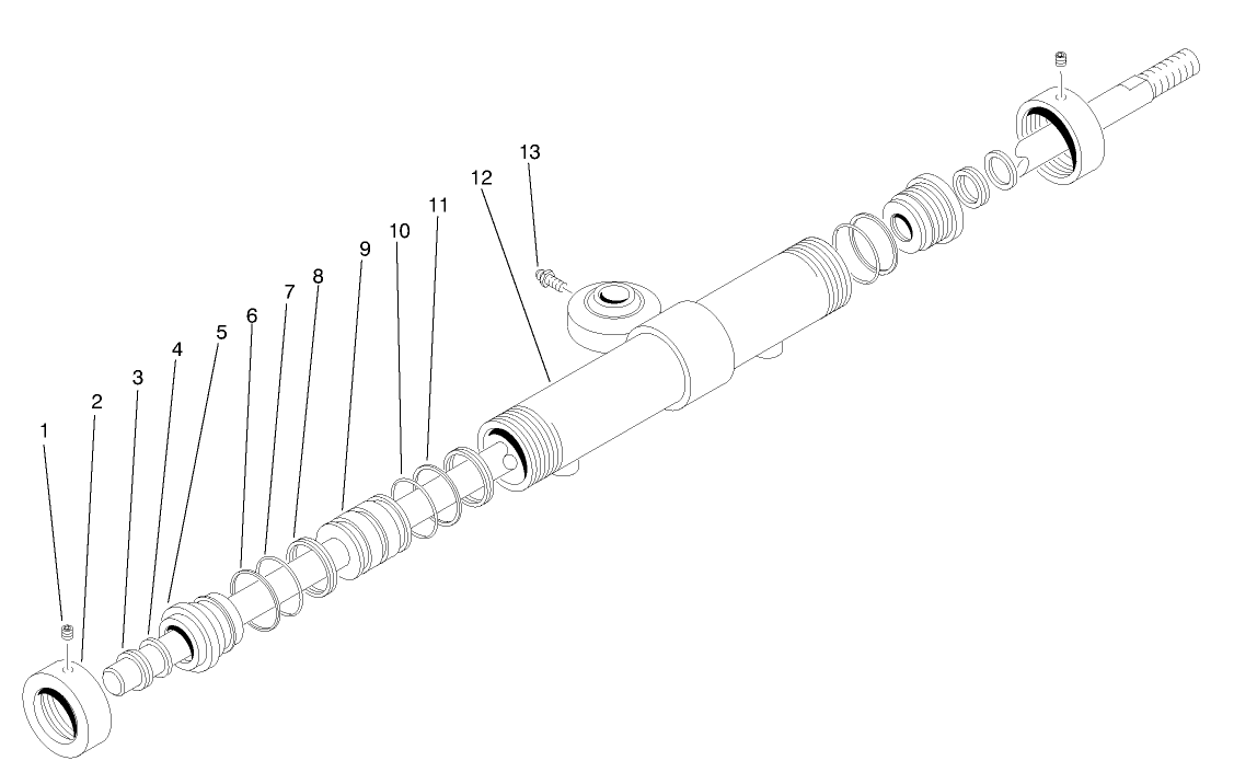 Hydraulic Cylinder Assembly No. 83-2330