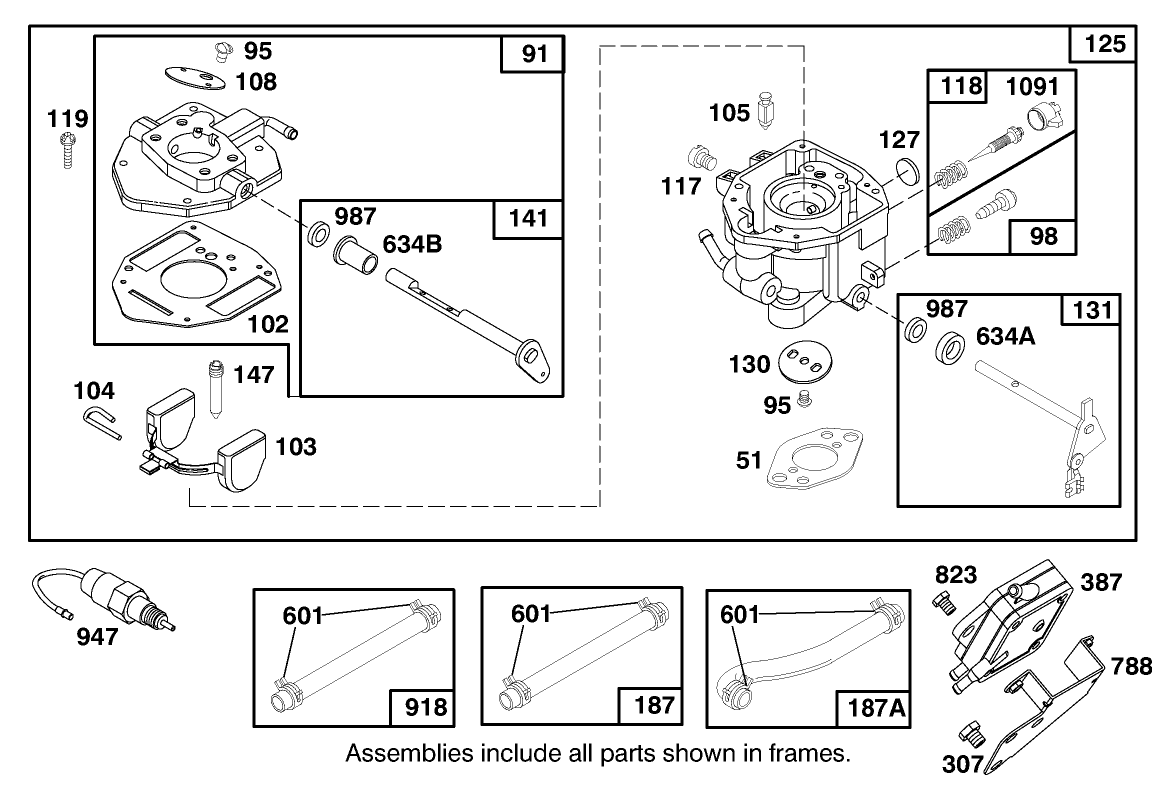 Engine Briggs & Stratton Model 303447-1179-A1