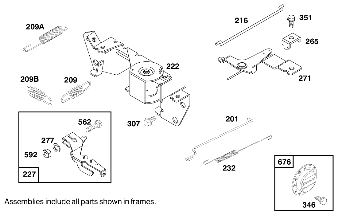 Engine Briggs & Stratton Model 303447-1179-A1