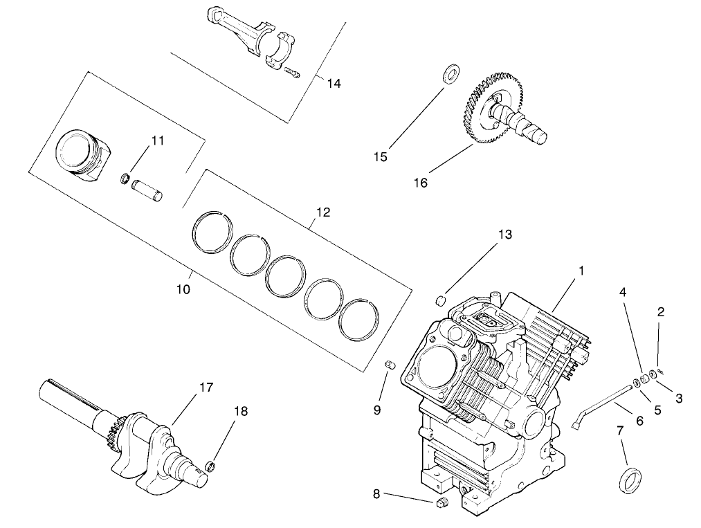 Crankshaft & Crankcase