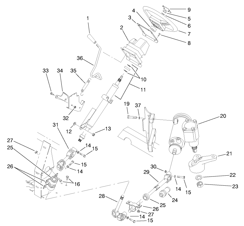 Steering Linkage Assembly