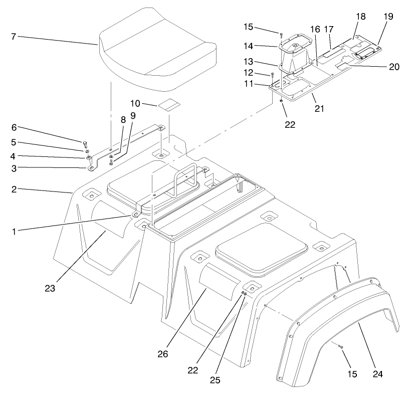 Seat Base Assembly