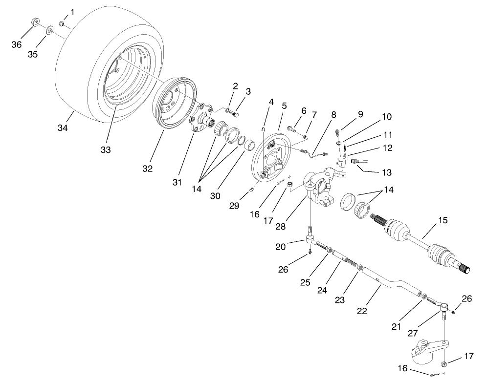 Front Wheel Assembly