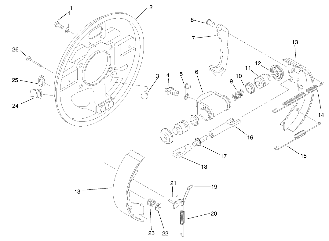Front Brake Assembly