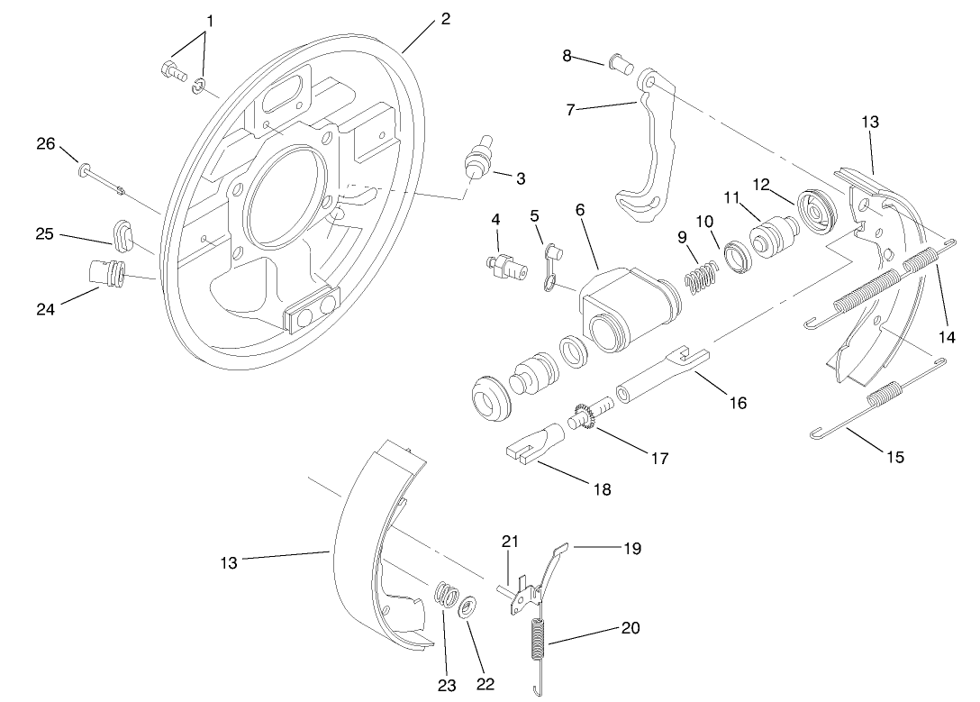 Rear Brake Assembly