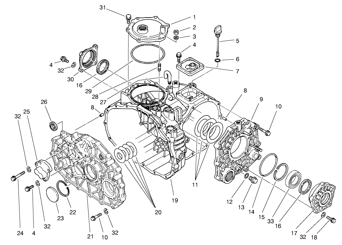 Transaxle Case Assembly