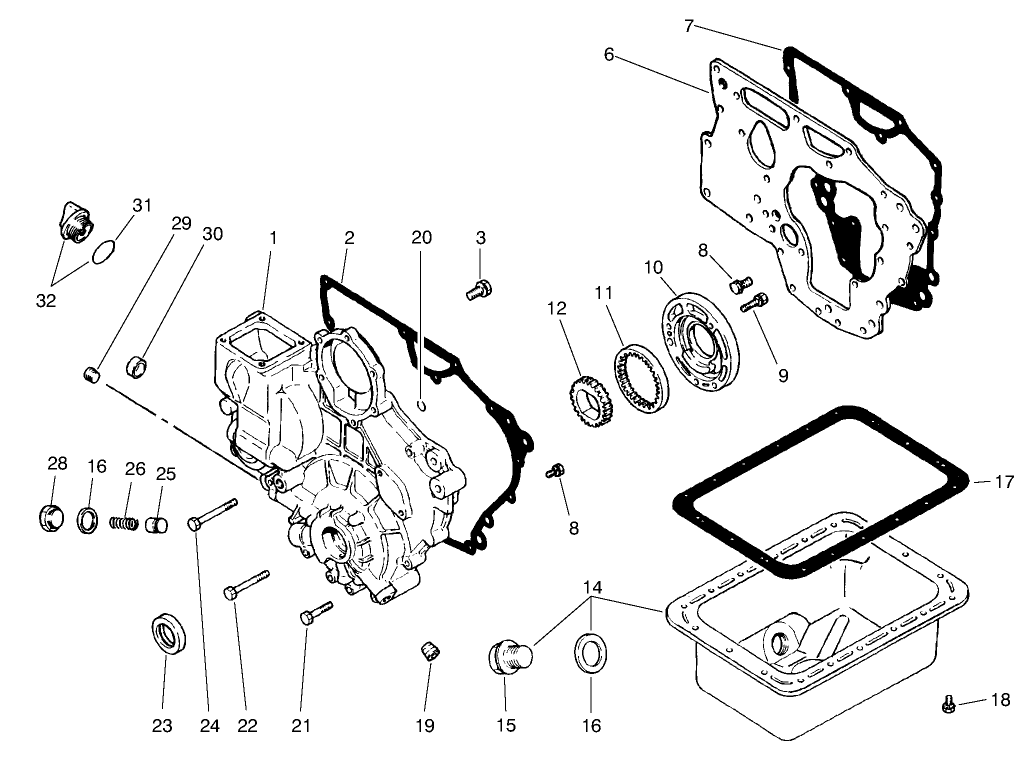 Crankcase Assembly