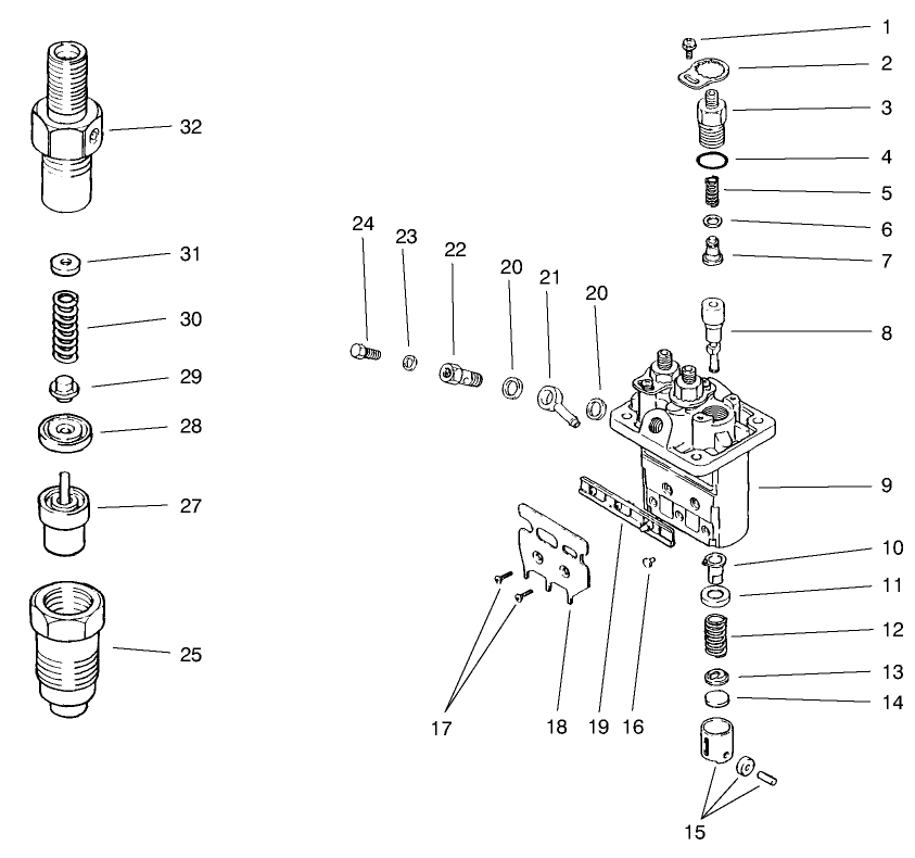 Fuel Injection Pump Assembly