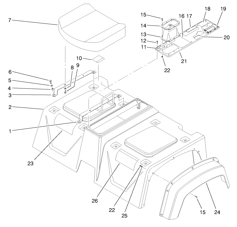 Seat Base Assembly