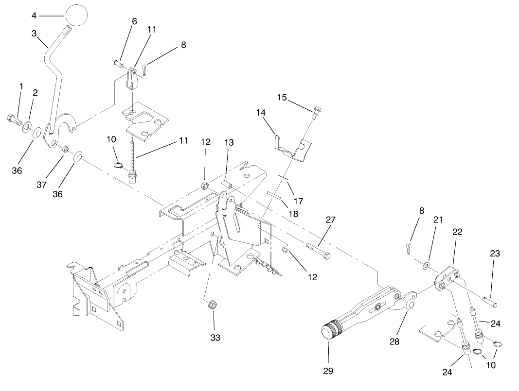 Differential Lock & Parking Brake Assemblies
