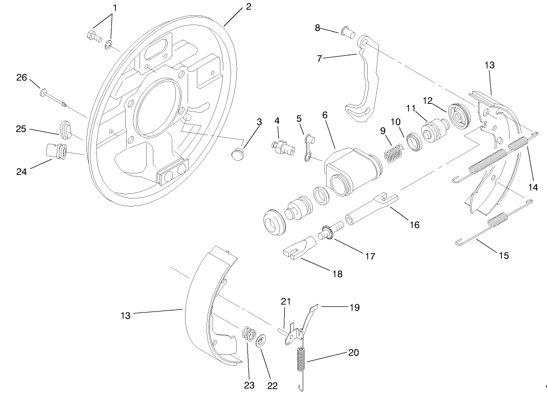 Front Brake Assembly