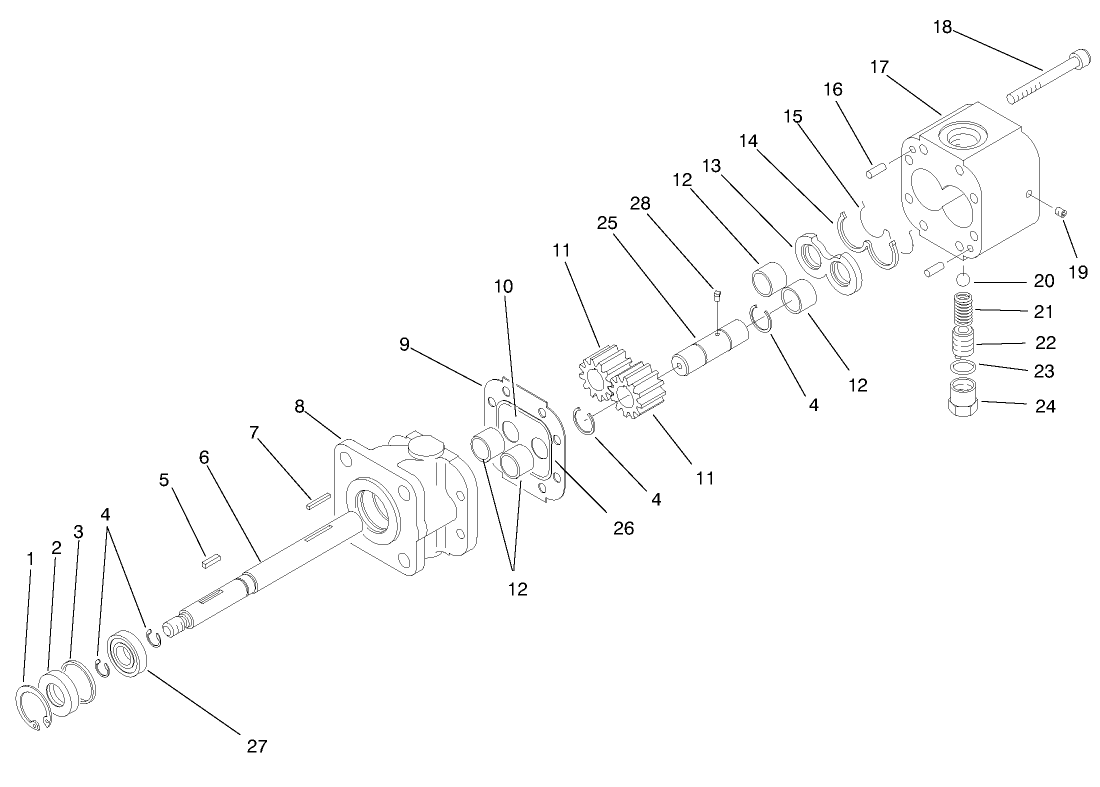 Hydraulic Pump Asswmbly No. 87-5700