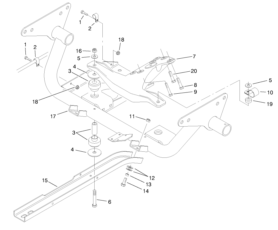Engine Frame Assembly